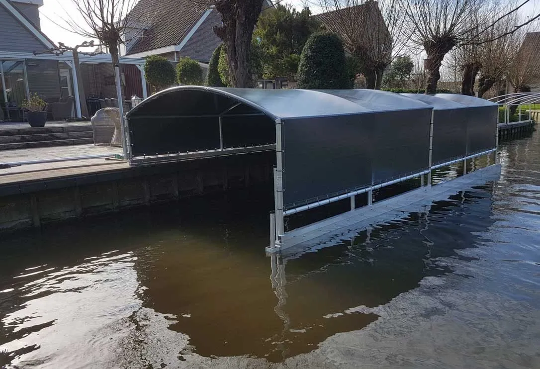 Bootoverkapping, project Valkenburg