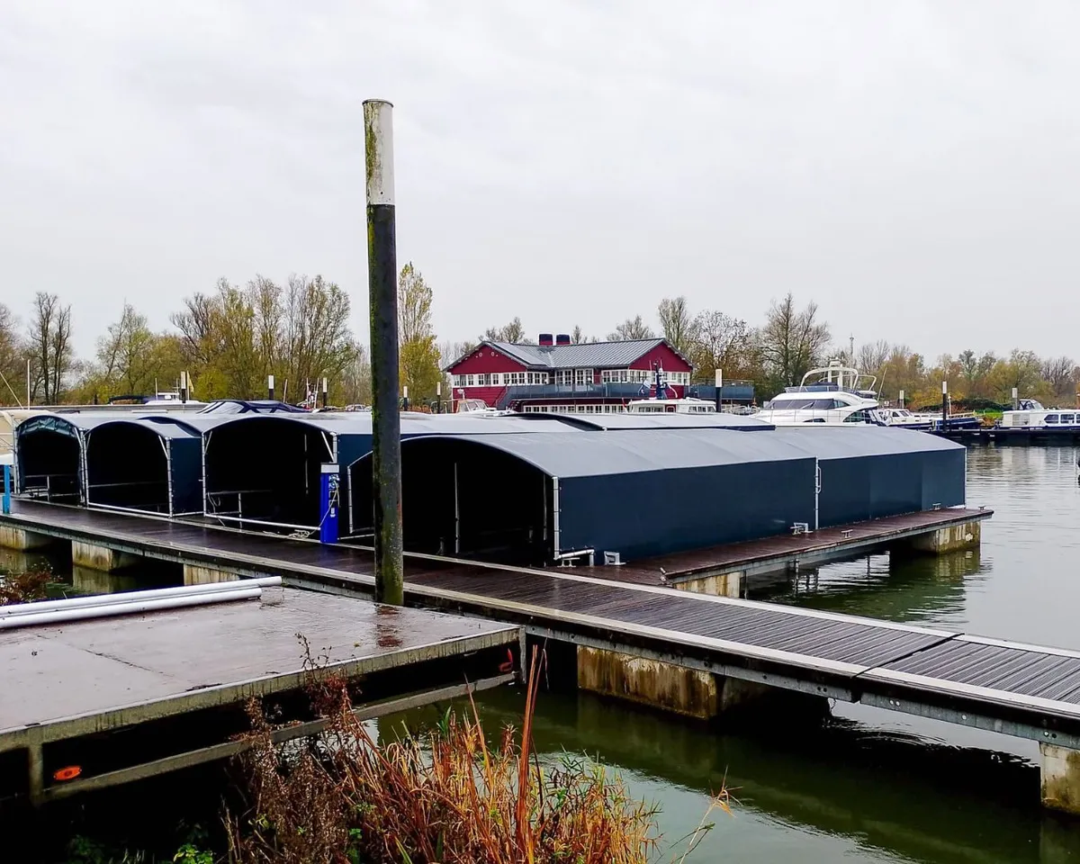 Bootsüberdachung, Projekt Sleeuwijk