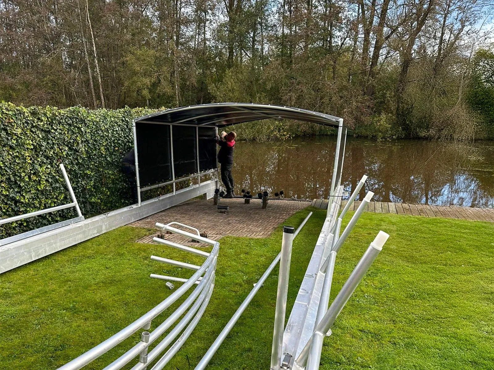Bootoverkapping, project Zwartsluis – foto 3