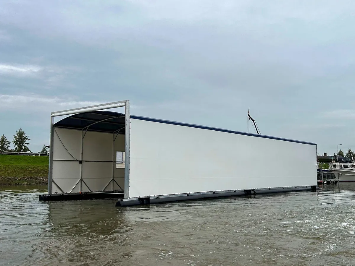 Bootsüberdachung, Projekt Krimpen aan de Lek