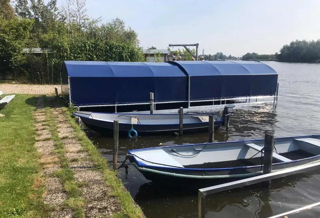 Bootoverkapping, project Earnewoude