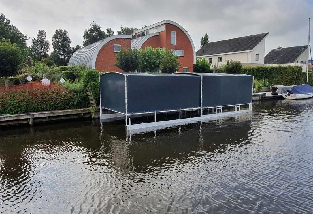 Bootoverkapping, project Sneek